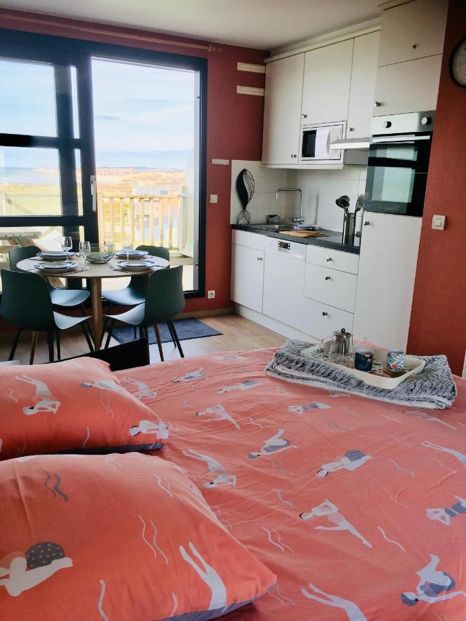La Mer Vue D'En Haut , Duplex A La Naturelle Sur La Cote D'Opale Wimereux Luaran gambar