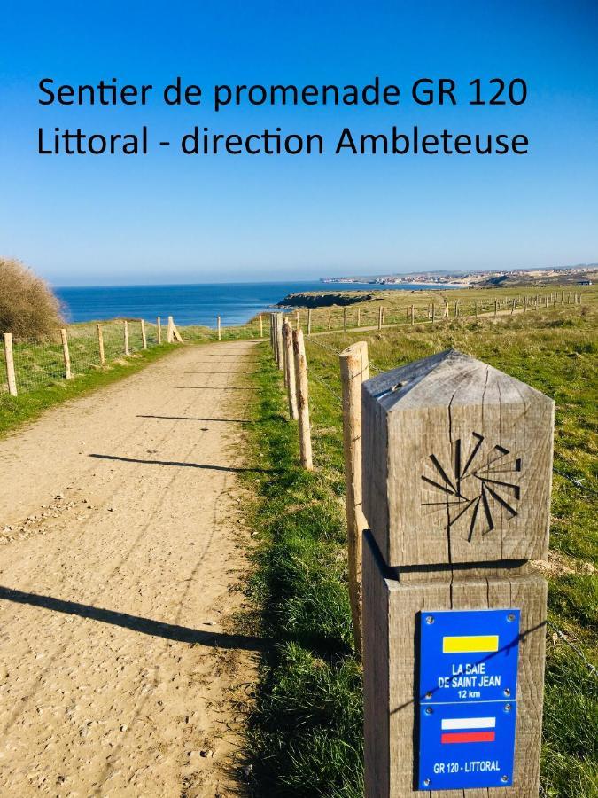 La Mer Vue D'En Haut , Duplex A La Naturelle Sur La Cote D'Opale Wimereux Luaran gambar