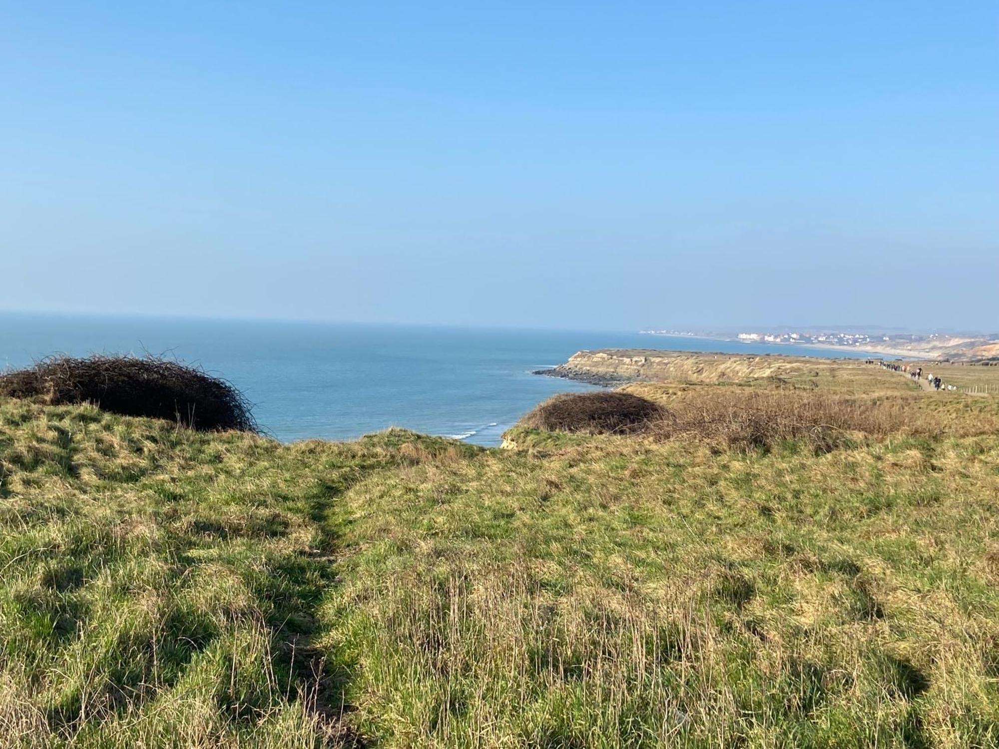 La Mer Vue D'En Haut , Duplex A La Naturelle Sur La Cote D'Opale Wimereux Luaran gambar