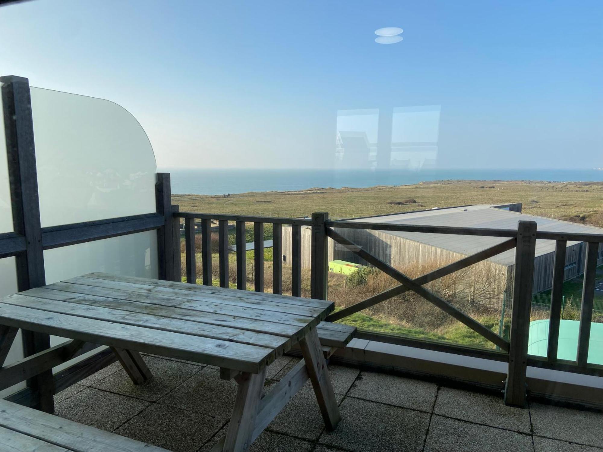La Mer Vue D'En Haut , Duplex A La Naturelle Sur La Cote D'Opale Wimereux Luaran gambar